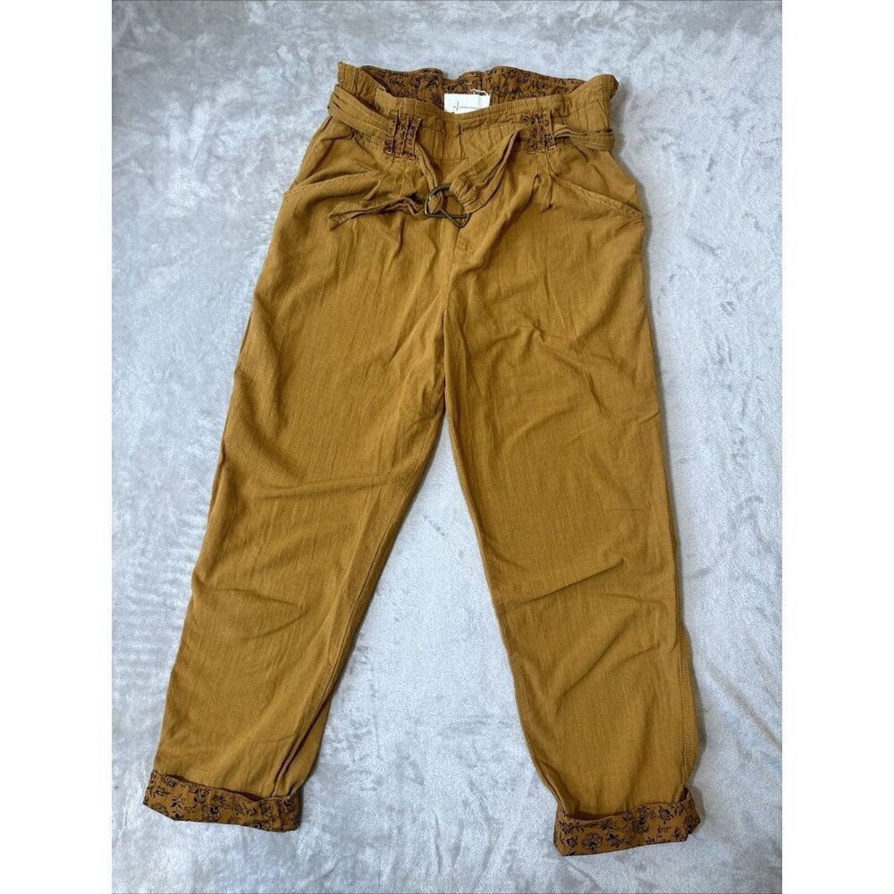 By Anthropologie Carpis Paper Bag Waist Brown Women’s XS